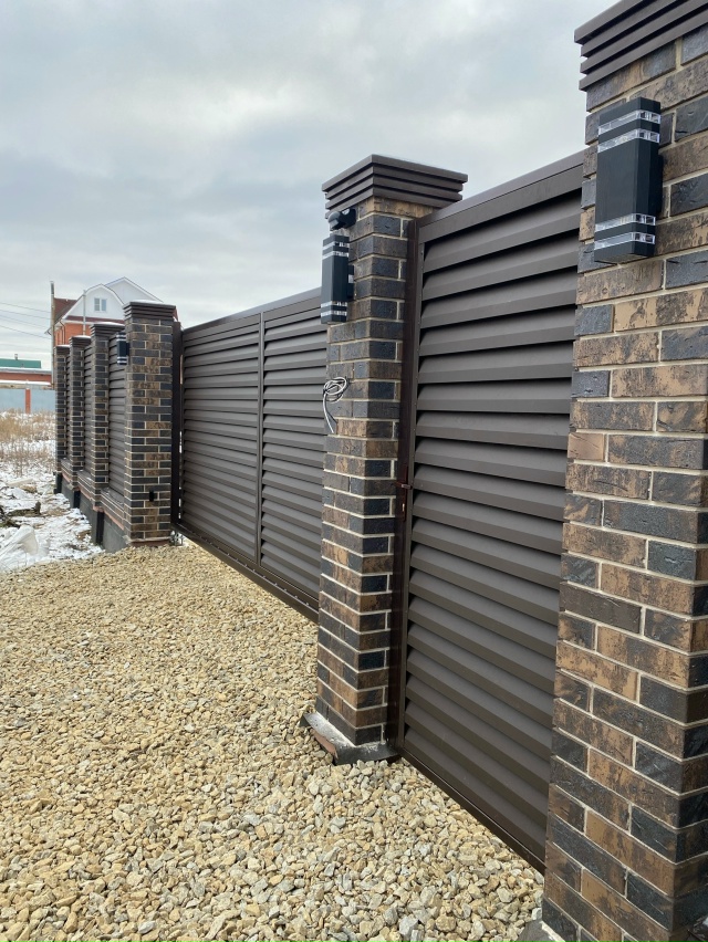 Забор-жалюзи